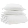 vidaXL Edred&oacute;n de Invierno con almohada 3 uds. Pluma de pato