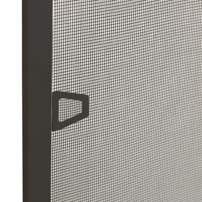 vidaXL Mosquitera para ventanas gris antracita 100x120 cm