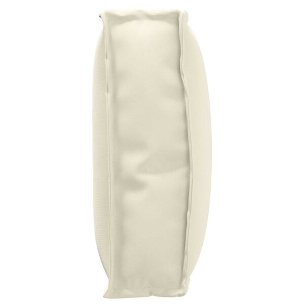 vidaXL Coj&iacute;n Crema 60 x 40 x 12 cm Tela Oxford