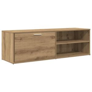 vidaXL Mueble de TV madera de ingenier&iacute;a roble artesanal 120x34x37 cm