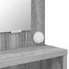 vidaXL Mesas de tocador de dormitorio Gris Sonoma 80 x 39,6 x 135 cm
