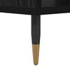 vidaXL Mesa de Caf&eacute; Roble negro 60 x 50 x 40 cm Madera contrachapada