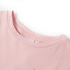 Camiseta infantil rosa claro 128