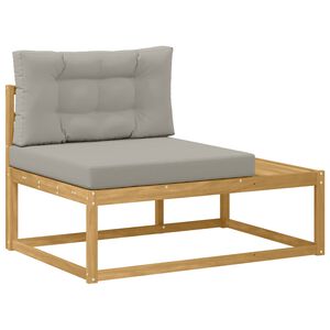 vidaXL Sof&aacute; de esquina exterior Blanco 115 x 83 x 73 cm Poli&eacute;ster