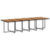 vidaXL Set de muebles jard&iacute;n 17 pzas con cojines rat&aacute;n sint&eacute;tico negro