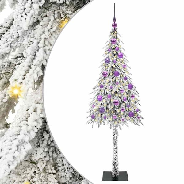 vidaXL &Aacute;rbol de Navidad con 150 LED con soporte 150 cm PE y Acero