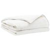 vidaXL Edred&oacute;n FULDA 140 x 220 cm Verano 100 GSM 90% plum&oacute;n de ganso