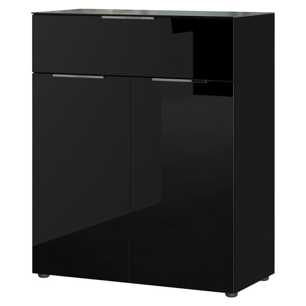 Germania Mueble con 1 caj&oacute;n y 2 puertas GW-Oakland negro