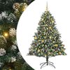 vidaXL &Aacute;rbol de Navidad artificial Verde 180 cm PVC, Pl&aacute;stico y Acero