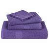 vidaXL Toallas de mano FROGN 10 uds morado 30x30 cm 360 g/m²