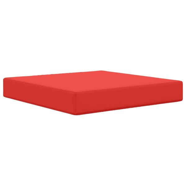 vidaXL Coj&iacute;n para sof&aacute; de exterior 2 pcs Rojo Poli&eacute;ster