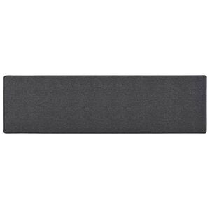 vidaXL Alfombra de pasillo gris antracita 50x200 cm