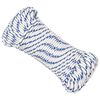 vidaXL Cuerda multiusos 4 mm 25 m Blanco y Azul PP 105 kg Carga m&aacute;x.