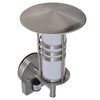 Aplique de pared inoxidable con sensor, forma c&oacute;nica
