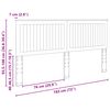 vidaXL Cabecero con cabecera 180 cm Madera contrachapada
