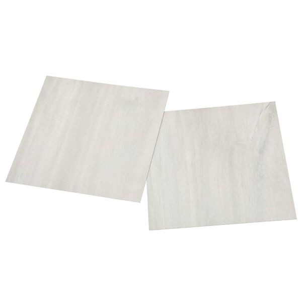 vidaXL Lamas para suelo autoadhesivas 55 uds PVC crema 5,11 m²