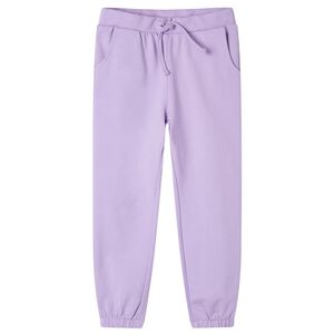 Pantalones de ch&aacute;ndal infantiles color lila 92