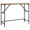 vidaXL Mesa consola madera de ingenier&iacute;a roble Sonoma 100x32x75 cm