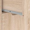 vidaXL Aparador VISNES roble sonoma 60x40x73 cm madera de ingeniería