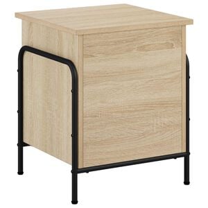 vidaXL Caja de Almacenamiento Roble Sonoma 80 x 40 x 49,5 cm
