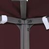 vidaXL Toldo de cenador burdeos 310 g/m&sup2; 3x4 m