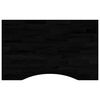 vidaXL Tablero escritorio 80x60x2,5 cm rectangular madera maciza roble