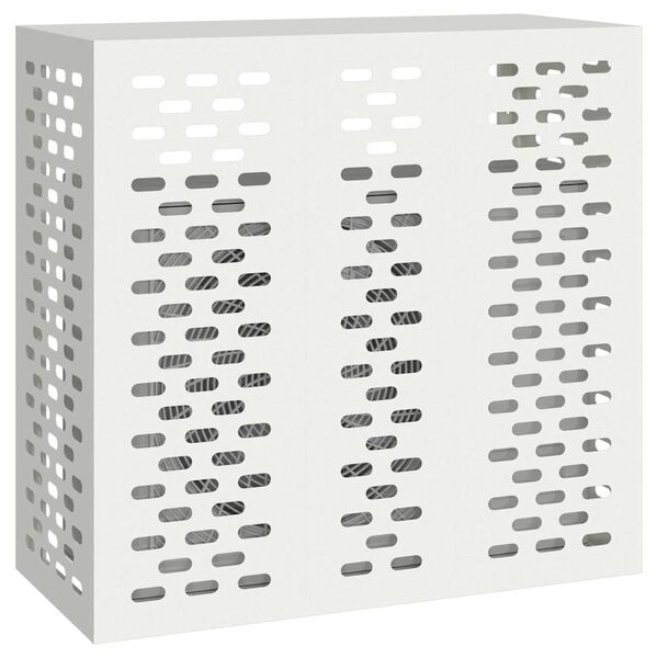 vidaXL Funda para Aire Acondicionado 110 x 50 x 105 cm Acero