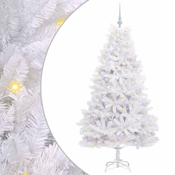 vidaXL &Aacute;rbol de Navidad artificial con ramas articuladas 180 cm