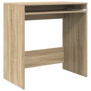 vidaXL Escritorio Roble Sonoma 77.5 x 43 x 79 cm Madera de ingenier&iacute;a