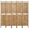 vidaXL Biombo divisor de 5 paneles 200x180 cm