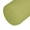 vidaXL Cojines Bolster 2 pcs Verde claro Ø 25 x 70 cm tela