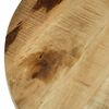 vidaXL Mesa de centro de madera de mango rugosa 65x32 cm
