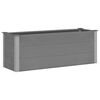 vidaXL Arriate de WPC gris 150x50x54 cm