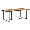 vidaXL Mesa de comedor madera de mango rugosa 200 cm