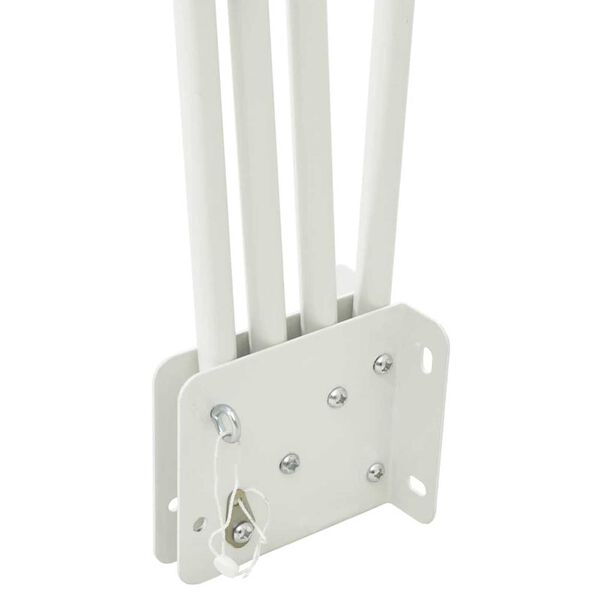 vidaXL Pantalla de Privacidad para Balcón Negro 160 x 160 cm tela