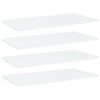 vidaXL Estantes para estanter&iacute;a 4 uds contrachapada blanco 60x30x1,5cm