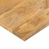 vidaXL Tablero de mesa rectangular madera maciza mango 110x30x3,8 cm