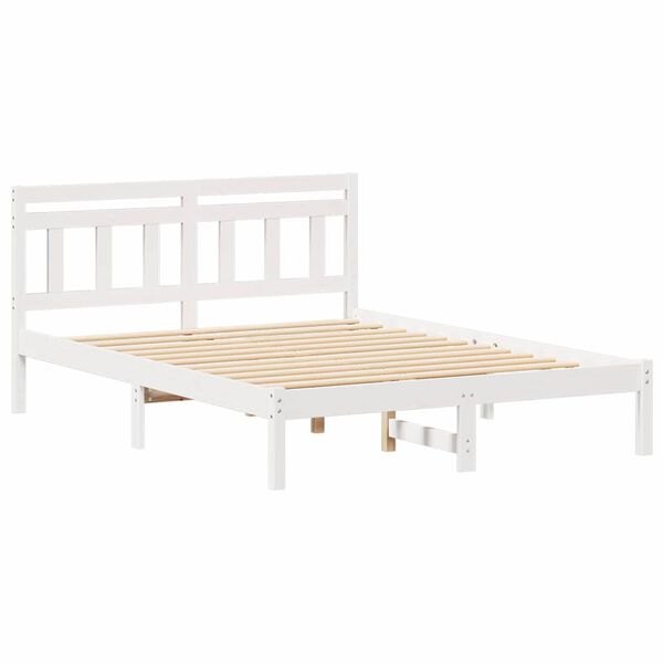 vidaXL Estructura de cama 120 x 190 cm Madera de pino macizo