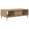 vidaXL Mesa de Caf&eacute; Roble artisan 102 x 55 x 35 cm