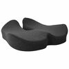 vidaXL Almohada con almohada Gris oscuro 50 x 43 x 10 cm Algod&oacute;n