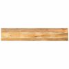 vidaXL Tablero de mesa rectangular madera maciza mango 180x40x3,8 cm