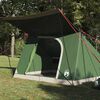 vidaXL Tienda de camping con techo Verde 282 x 225 x 154 cm tafet&aacute;n