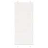 vidaXL Estor Plisado blanco 85x200 cm Tela Ancho 84,4 cm Poli&eacute;ster