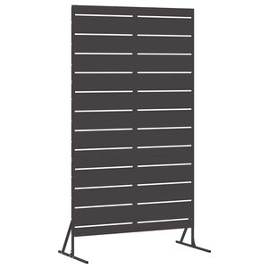 vidaXL Pantalla de Privacidad 100 x 50 x 180 cm Acero Negro