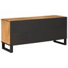 vidaXL Mueble de TV Marr&oacute;n 100 x 33 x 46 cm Madera de mango maciza