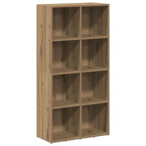 vidaXL Estanter&iacute;a de madera ingenier&iacute;a roble artisan 66x30x130 cm