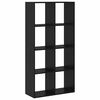 vidaXL Librer&iacute;a Roble Negro 69,5 x 29 x 137,5 cm Madera de ingenier&iacute;a