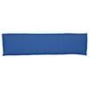 vidaXL Juego de Cojines para Palets 2 pcs Azul Royal 150 x 40 x 8 cm