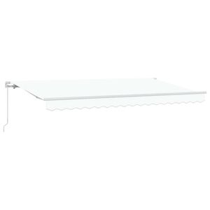 vidaXL Toldo Retr&aacute;ctil Manual 400 x 200 cm tela