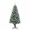 vidaXL &Aacute;rbol de Navidad artificial Verde 180 cm PVC y Acero y Pl&aacute;stico
